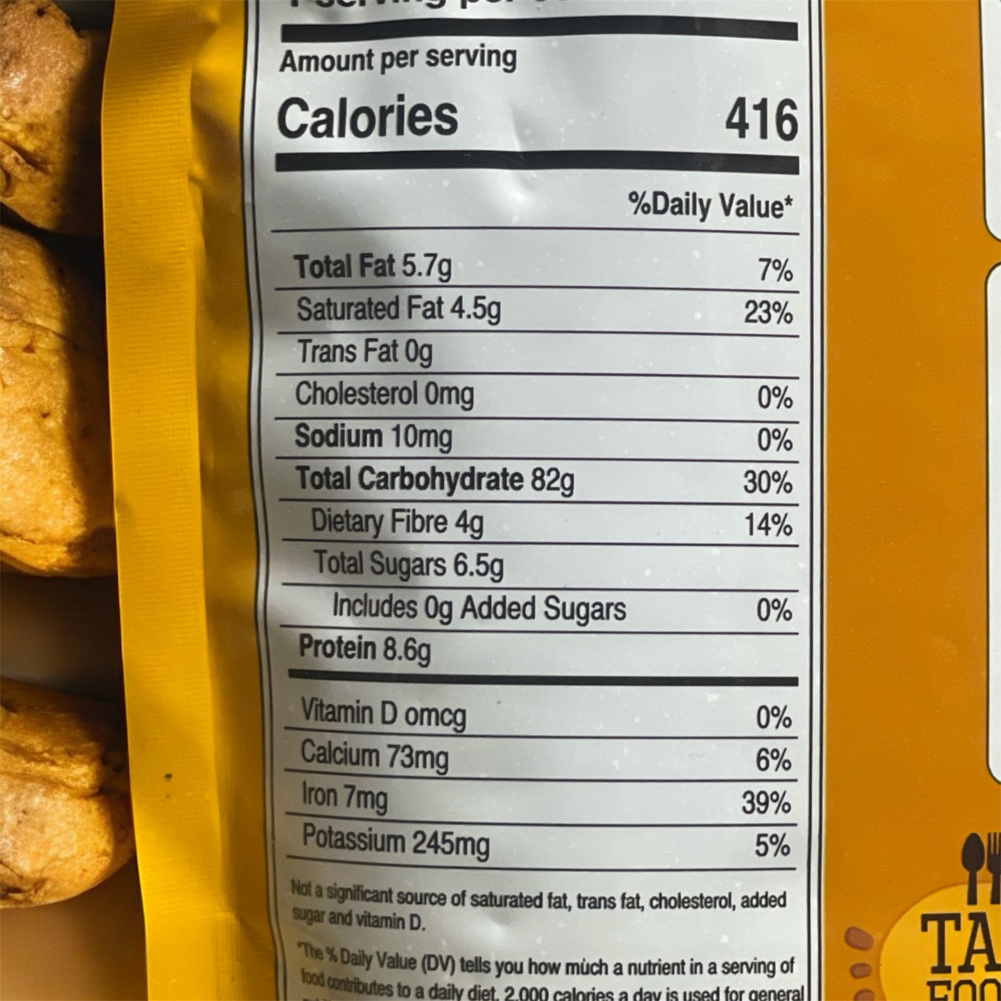 TAZ'S FOOD INSTANT SPLIT PEA COOK-UP RICE 4.5 OZ