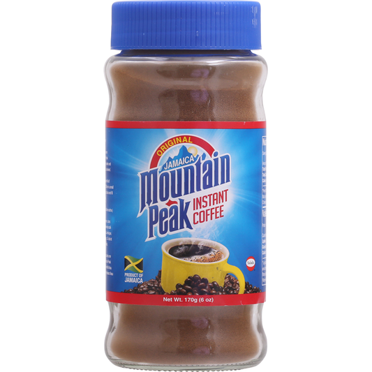 Jamaica Mountain Peak Instant Coffee, Original Blend - 6 oz (170g)